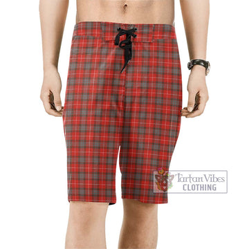 Fraser Weathered Tartan Men's Board Shorts