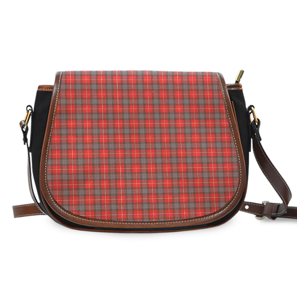 Fraser Weathered Tartan Saddle Bag One Size - Tartan Vibes Clothing