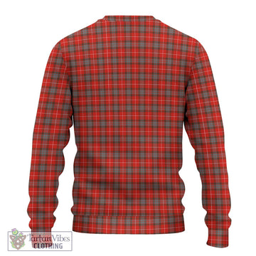 Fraser Weathered Tartan Ugly Sweater with Family Crest DNA In Me Style