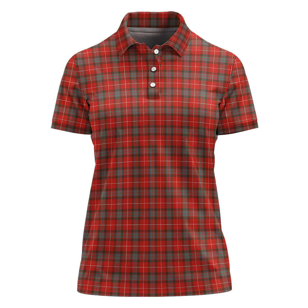 fraser-weathered-tartan-polo-shirt-for-women