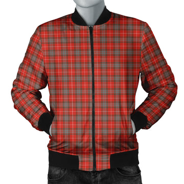 Fraser Weathered Tartan Bomber Jacket