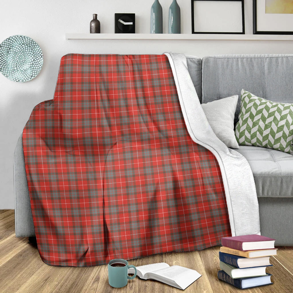 Fraser Weathered Tartan Blanket - Tartan Vibes Clothing