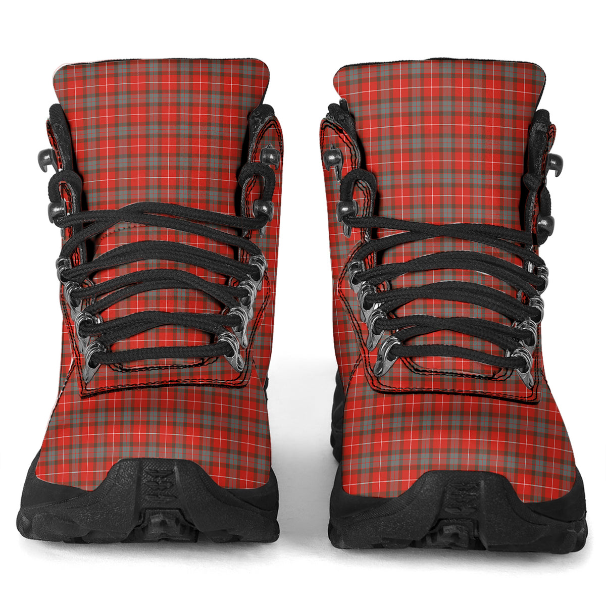 Fraser Weathered Tartan Alpine Boots - Tartanvibesclothing