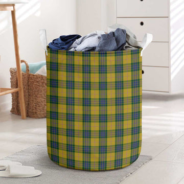 Fraser Yellow Tartan Laundry Basket