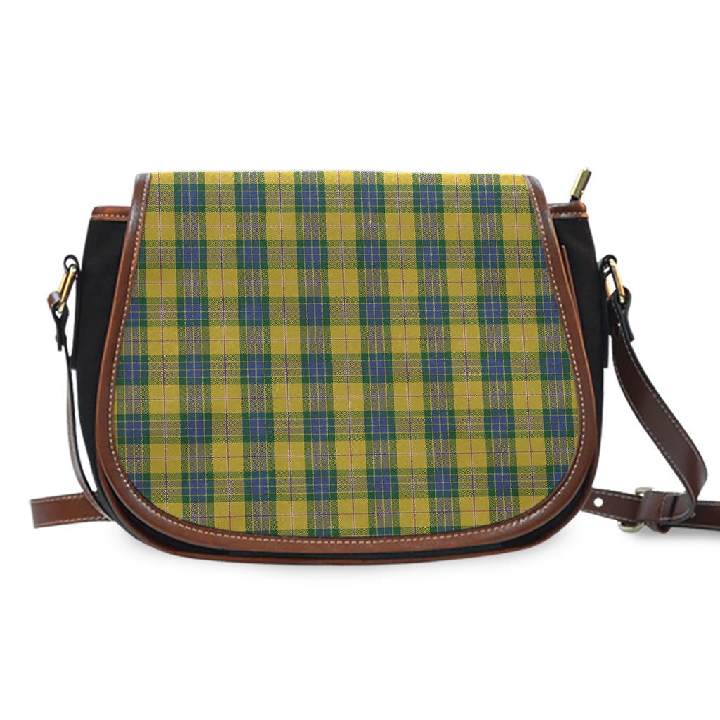 Fraser Yellow Tartan Saddle Bag One Size - Tartan Vibes Clothing