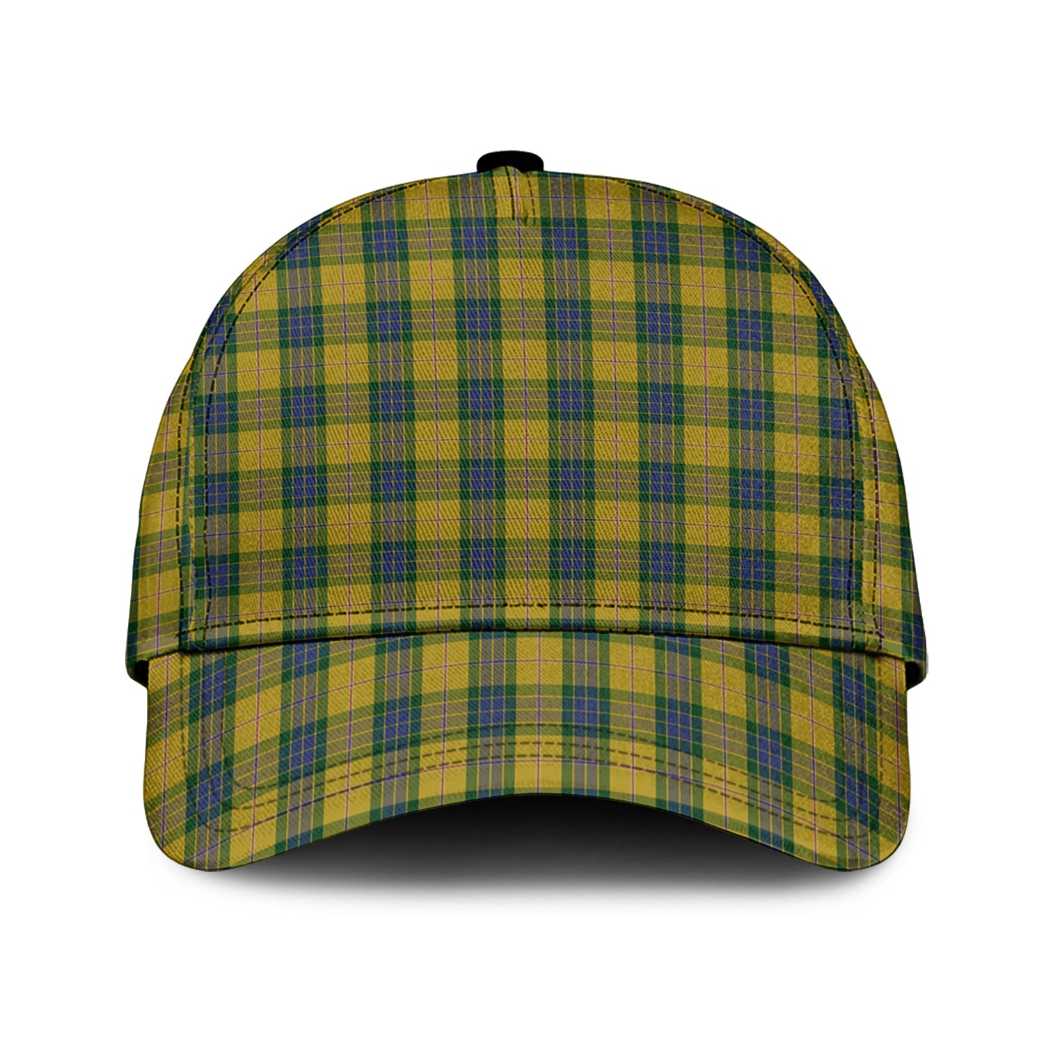 Fraser Yellow Tartan Classic Cap Classic Cap Universal Fit - Tartan Vibes Clothing