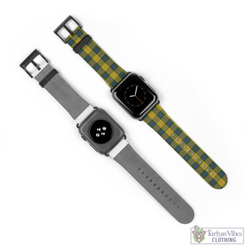 Fraser Yellow Tartan Watch Band