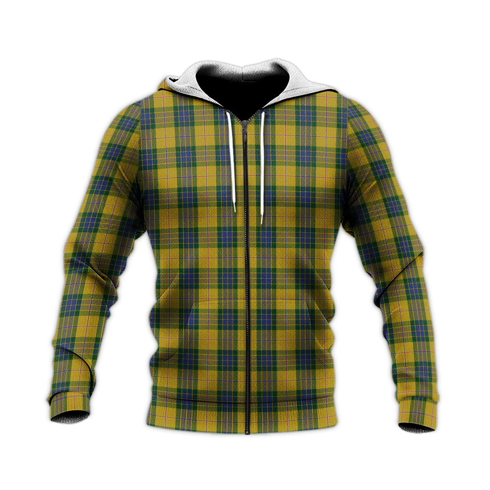 fraser-yellow-tartan-knitted-hoodie