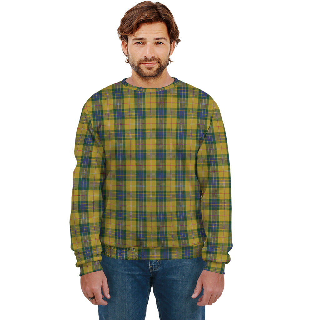 Fraser Yellow Tartan Sweatshirt - Tartan Vibes Clothing