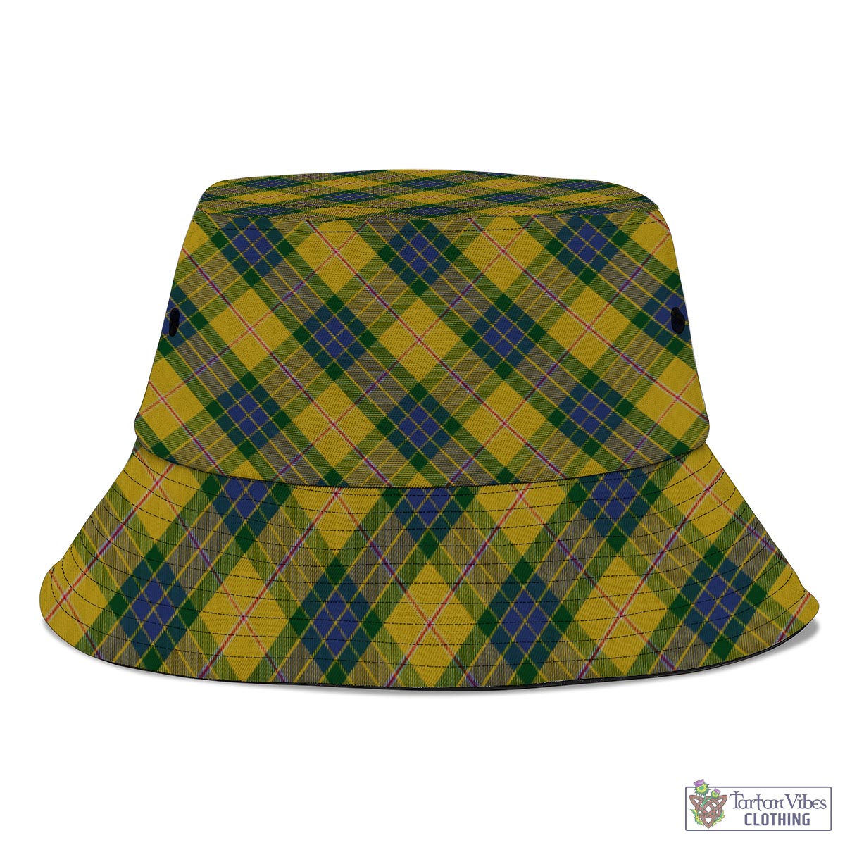 Tartan Vibes Clothing Fraser Yellow Tartan Bucket Hat