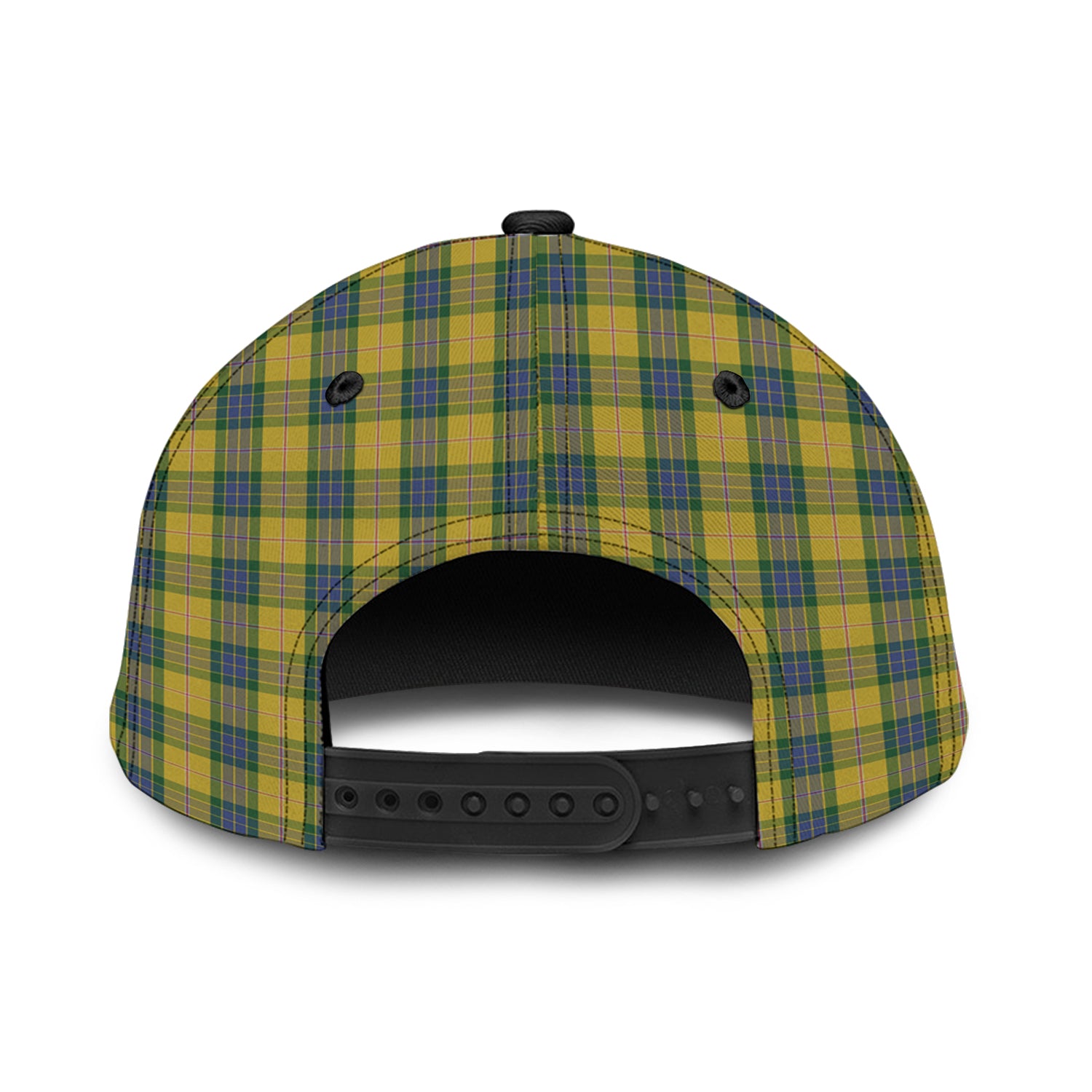 Fraser Yellow Tartan Classic Cap - Tartan Vibes Clothing