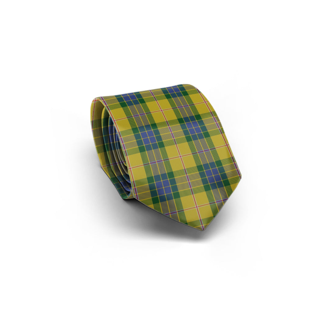 Fraser Yellow Tartan Classic Necktie - Tartan Vibes Clothing