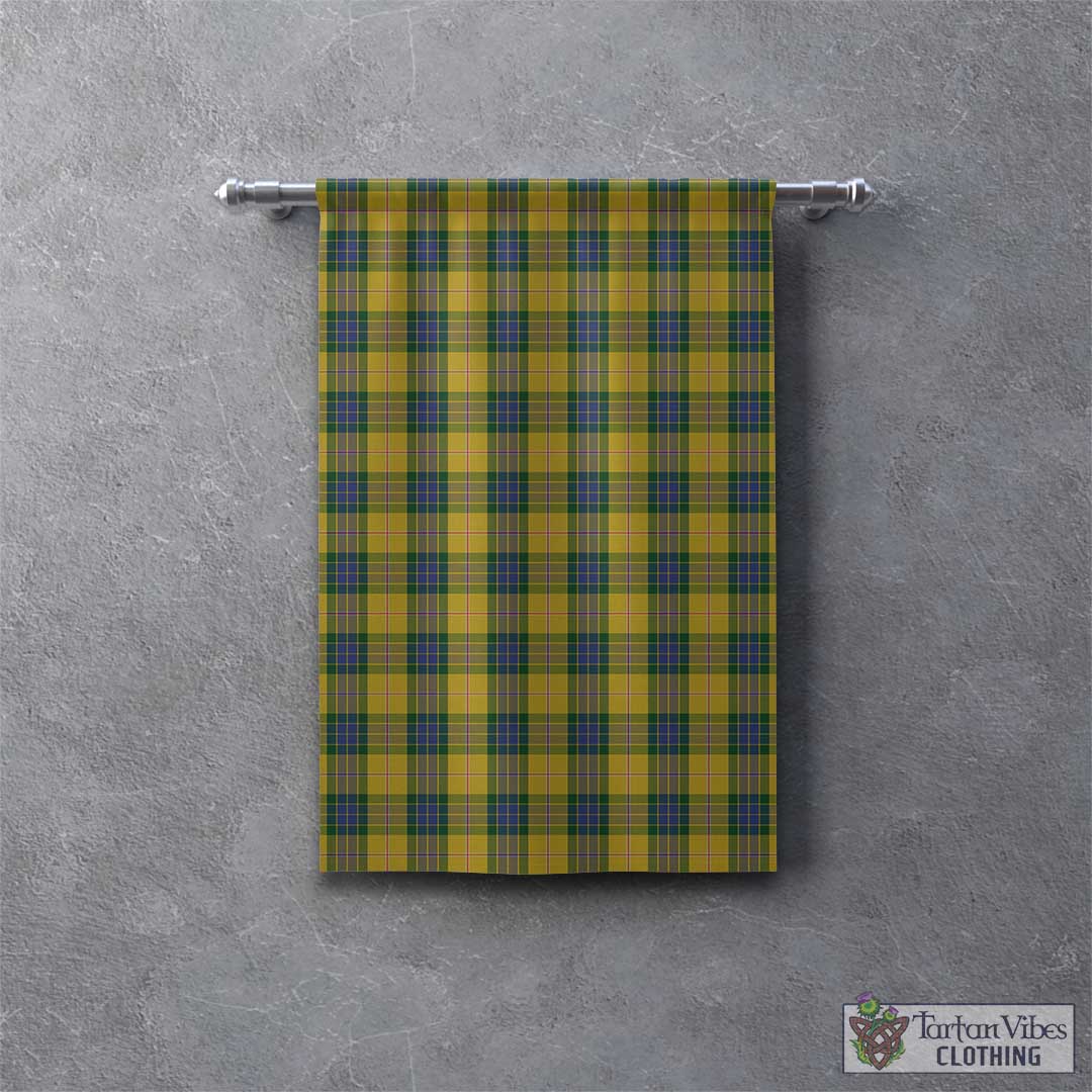 Tartan Vibes Clothing Fraser Yellow Tartan Gonfalon, Tartan Banner