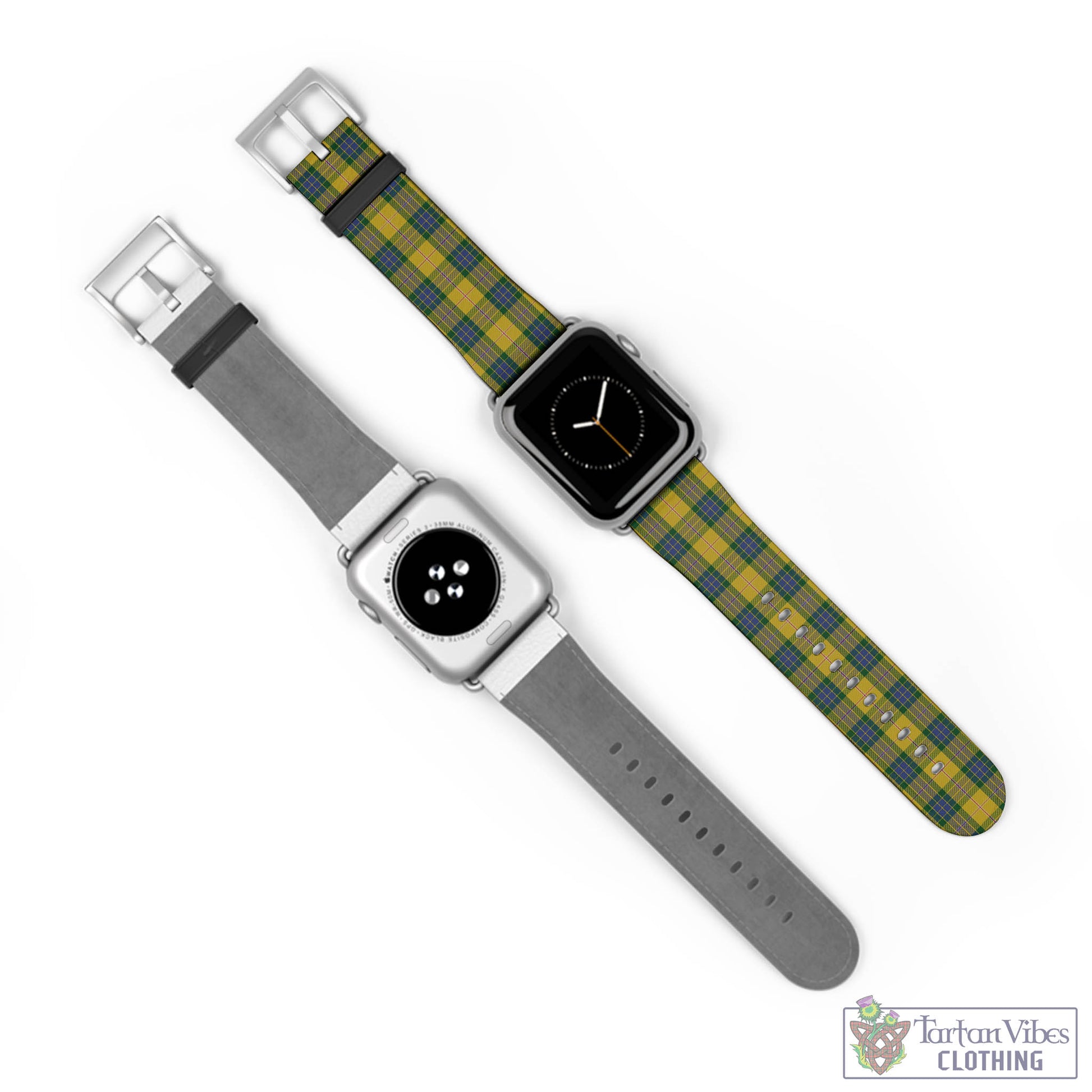 Tartan Vibes Clothing Fraser Yellow Tartan Watch Band