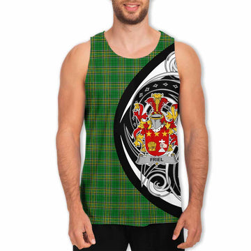 Friel Irish Clan Men's Tank Top Celtic Circle Style Men - Tartan Vibes Clothing