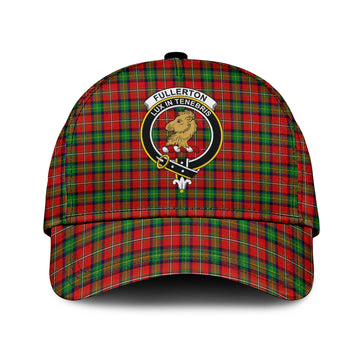 Fullerton Tartan Classic Cap with Family Crest