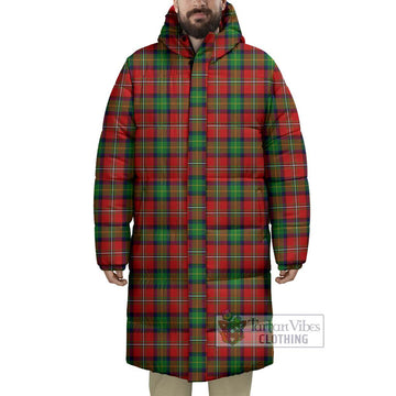 Fullerton Tartan Long Down Jacket