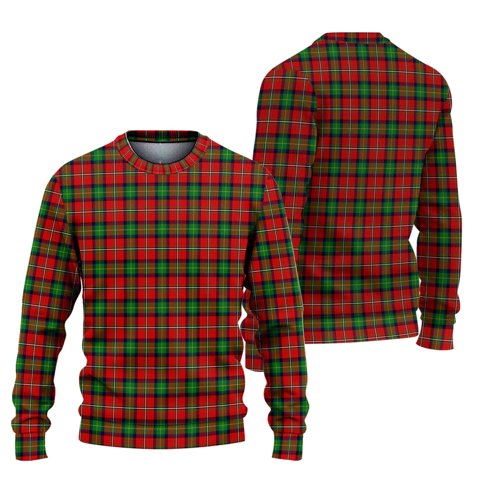 Fullerton Tartan Knitted Sweater Unisex - Tartanvibesclothing