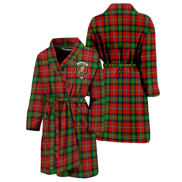 Fullerton Tartan Bathrobe with Family Crest