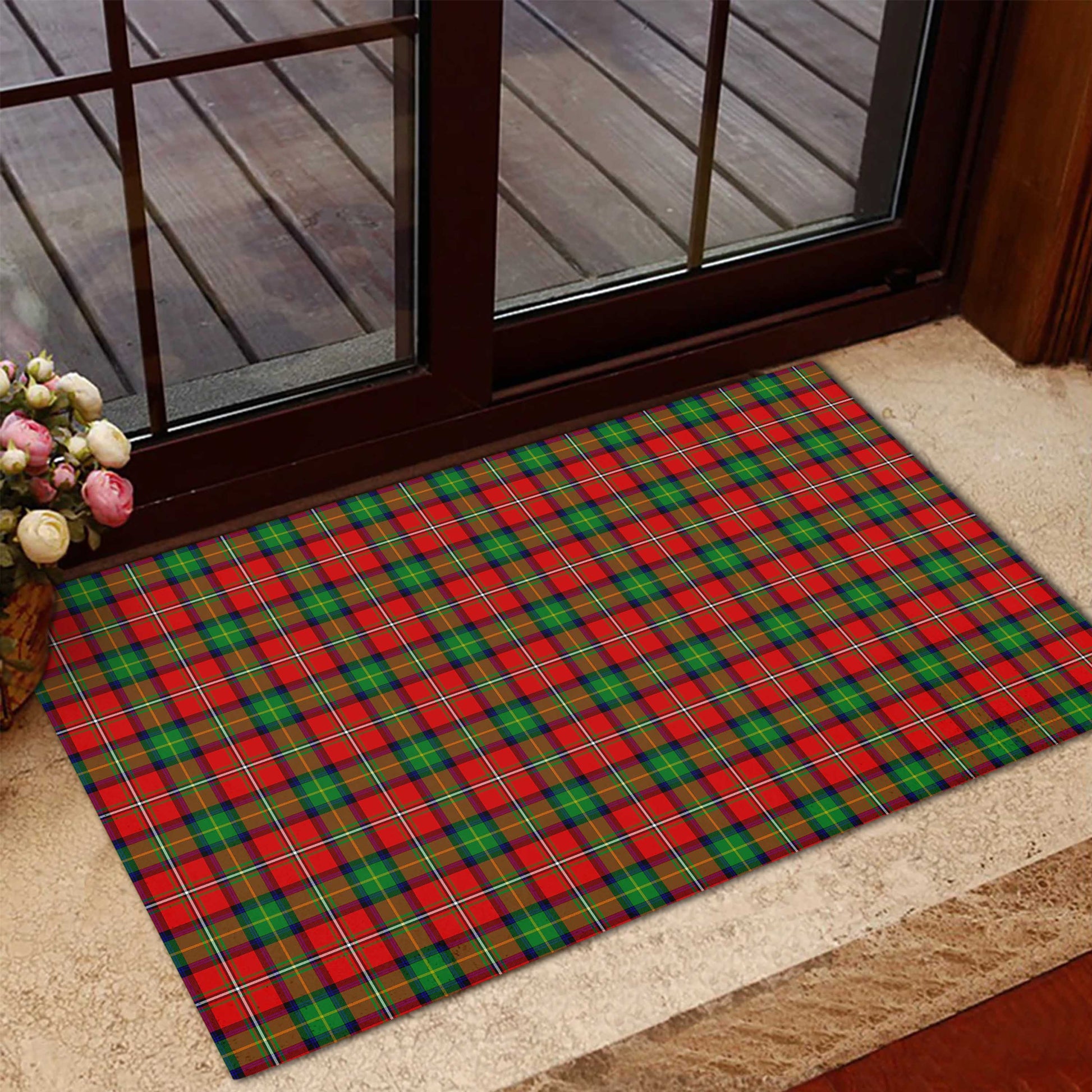 Fullerton Tartan Door Mat - Tartanvibesclothing