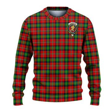 Fullerton Tartan Ugly Sweater with Family Crest