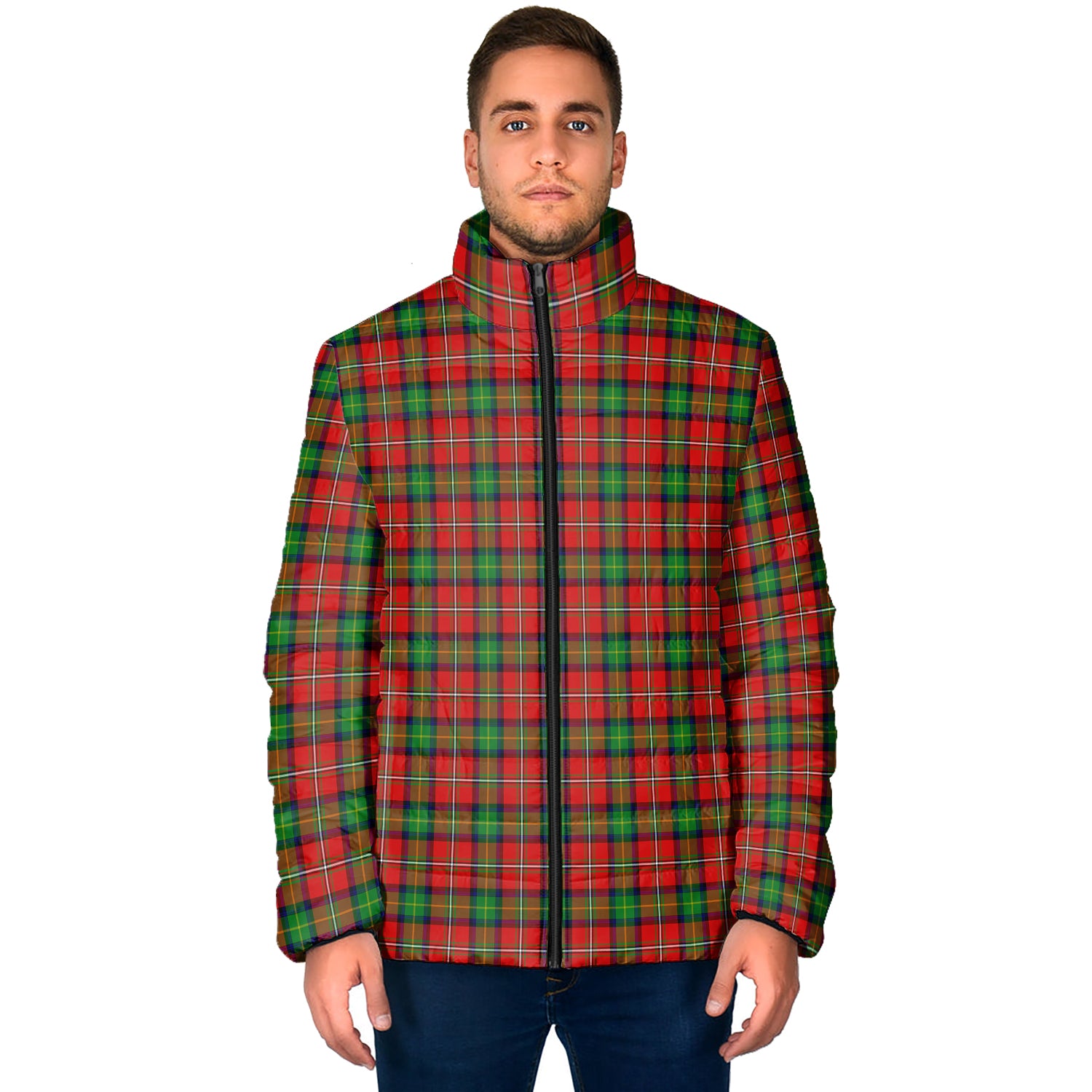 Fullerton Tartan Padded Jacket - Tartan Vibes Clothing