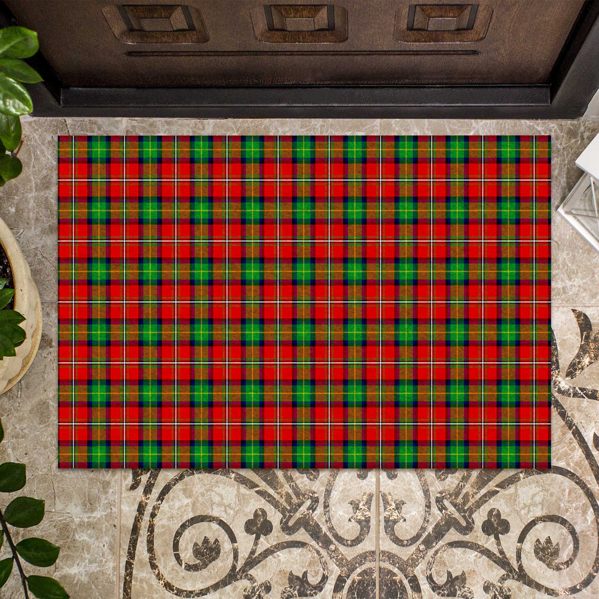 Fullerton Tartan Door Mat - Tartanvibesclothing