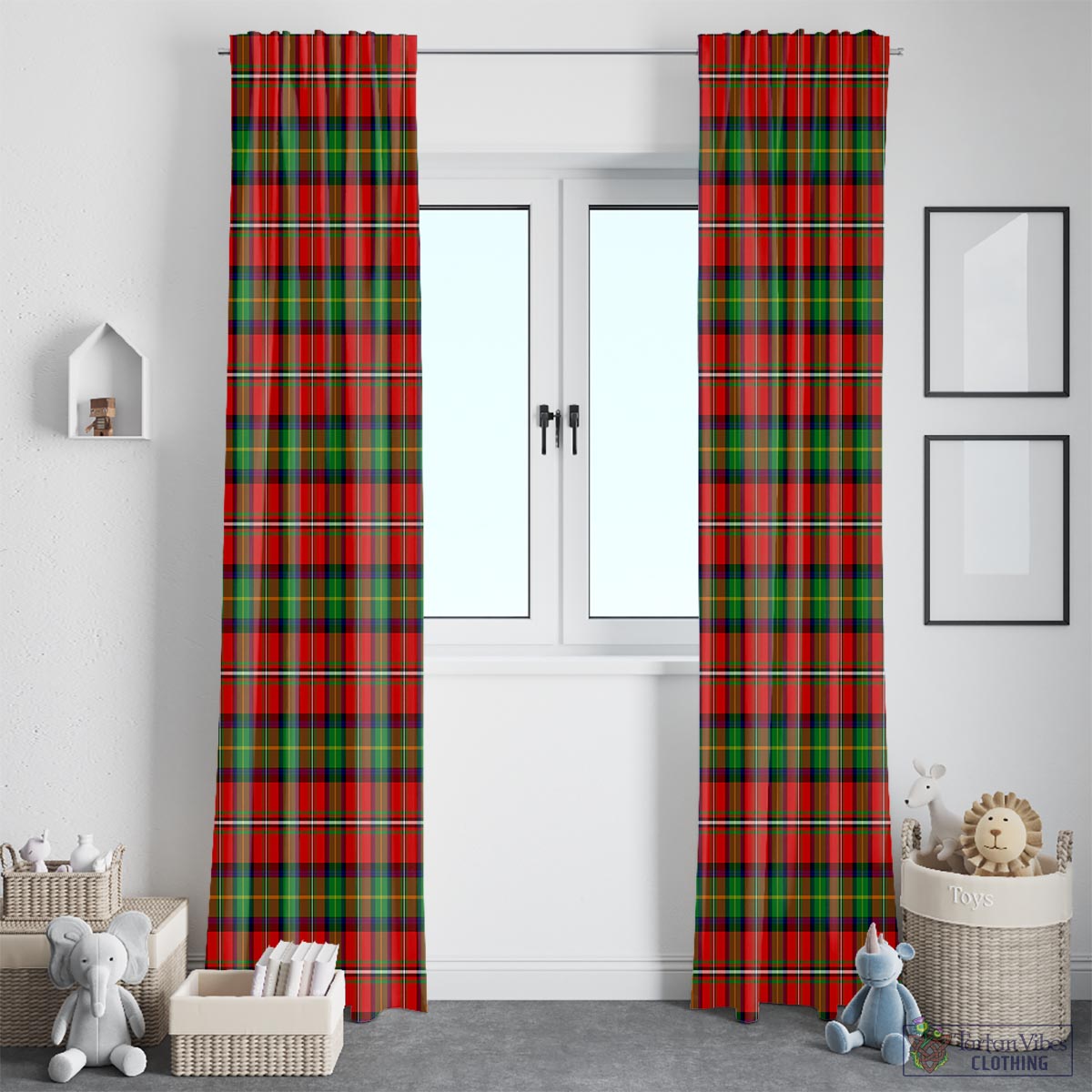 Fullerton Tartan Window Curtain