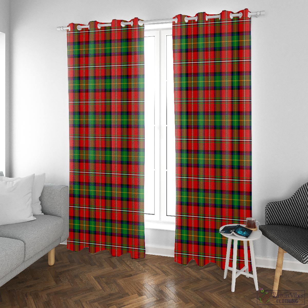 Fullerton Tartan Window Curtain