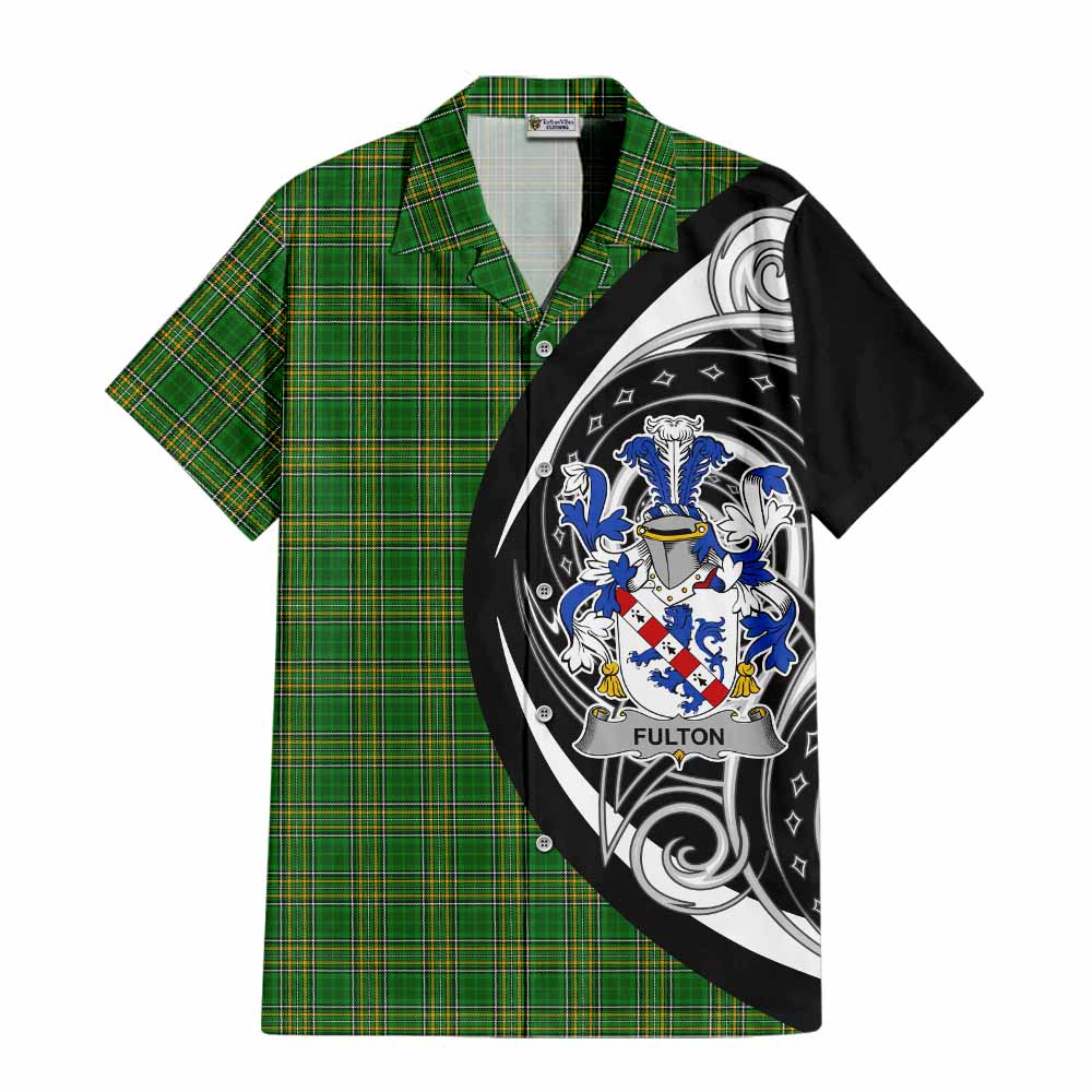 Fulton Irish Clan Hawaiian Shirt Celtic Circle Style Kid - Tartan Vibes Clothing