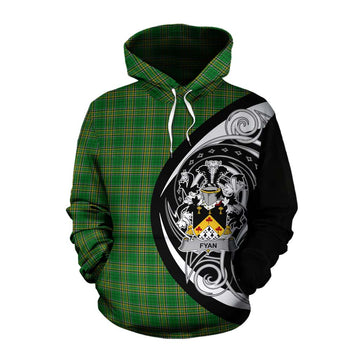 Fyan Irish Clan Cotton Hoodie Celtic Circle Style Pullover Hoodie XS - Tartan Vibes Clothing