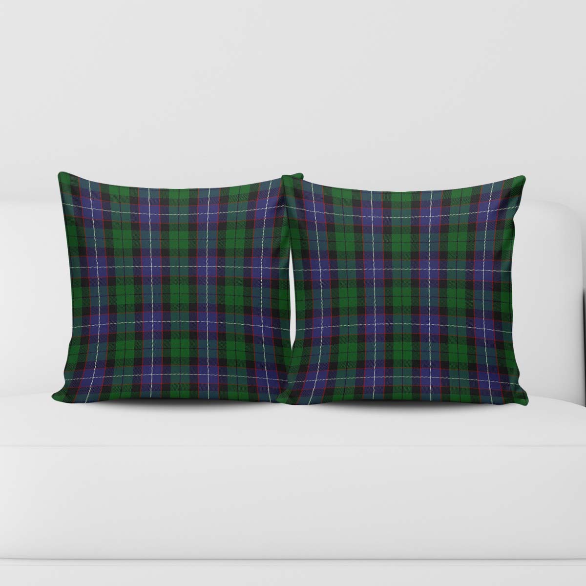 Galbraith Tartan Pillow Cover Square Pillow Cover - Tartanvibesclothing