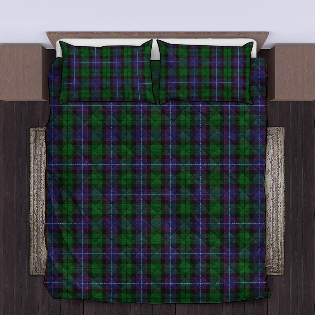 Galbraith Tartan Quilt Bed Set King - Tartan Vibes Clothing