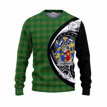 Galbraith Irish Clan Knitted Sweater Celtic Circle Style Unisex - Tartan Vibes Clothing
