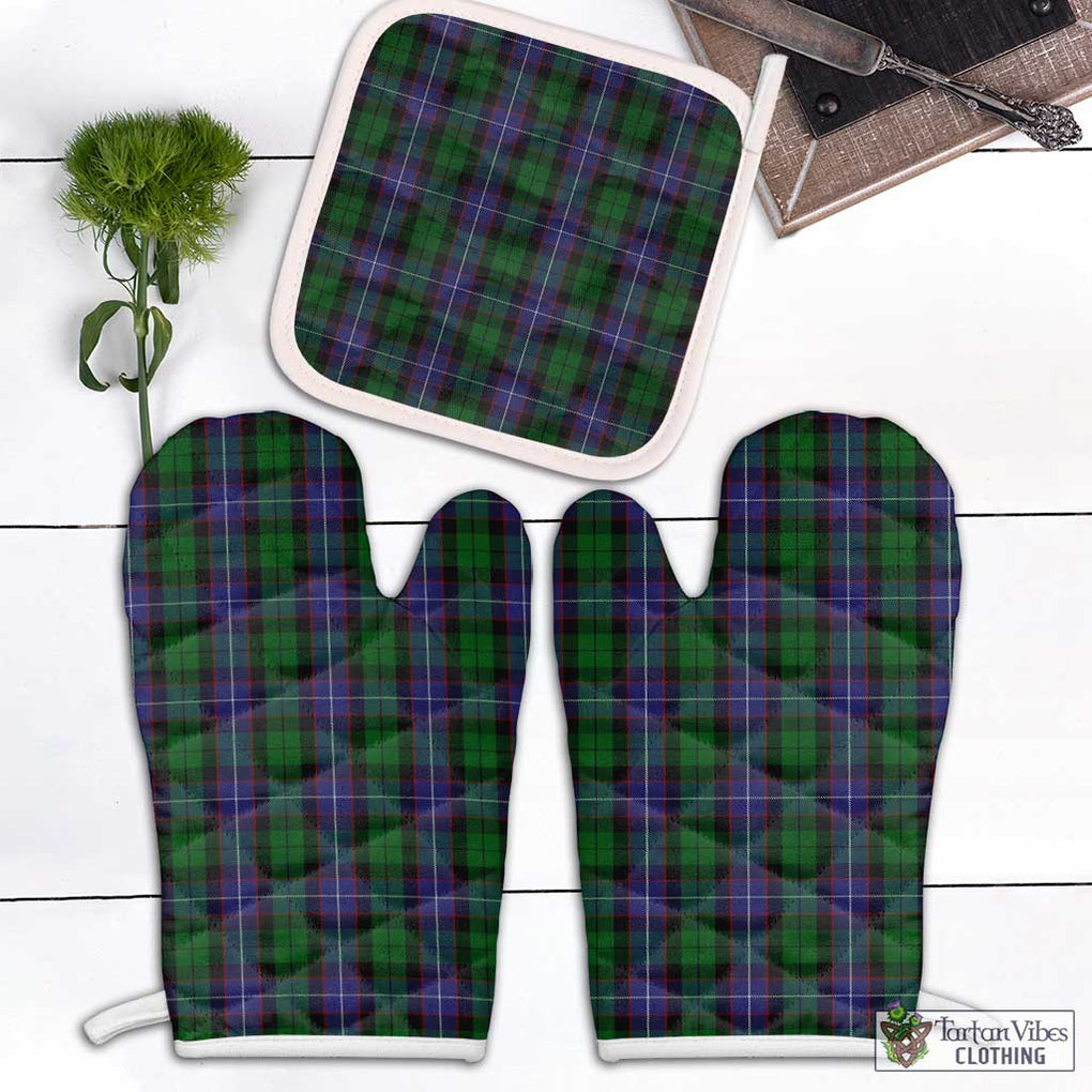 Galbraith Tartan Combo Oven Mitt & Pot-Holder Combo 1 Oven Mitt & 1 Pot-Holder White - Tartan Vibes Clothing