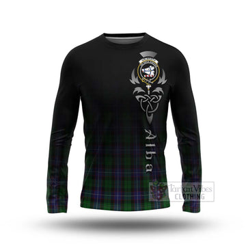 Galbraith Tartan Long Sleeve T-Shirt Featuring Alba Gu Brath Family Crest Celtic Inspired