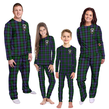 Galbraith Tartan Pajamas Family Set with Family Crest