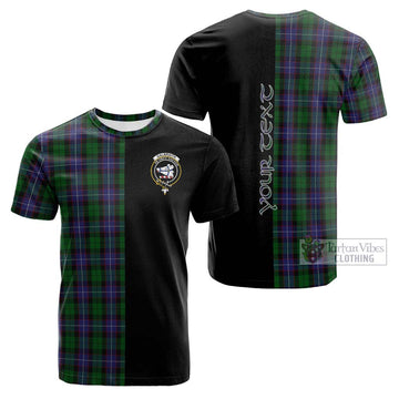 Galbraith Tartan Cotton T-shirt with Family Crest and Half Of Me Style