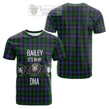 Galbraith Tartan Cotton T-shirt with Family Crest DNA In Me Style