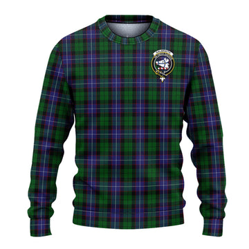 Galbraith Tartan Ugly Sweater with Family Crest