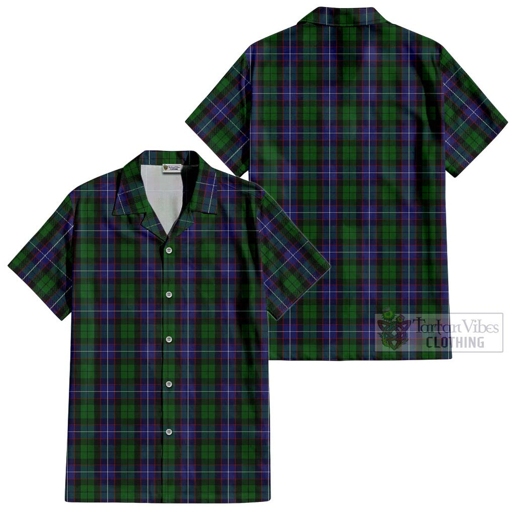 Galbraith Tartan Cotton Hawaiian Shirt Kid - Tartanvibesclothing Shop