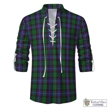 Galbraith Tartan Men's Scottish Traditional Jacobite Ghillie Kilt Shirt