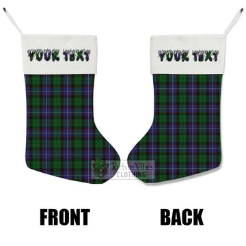 Galbraith Tartan Christmas Stocking with Personalized Text