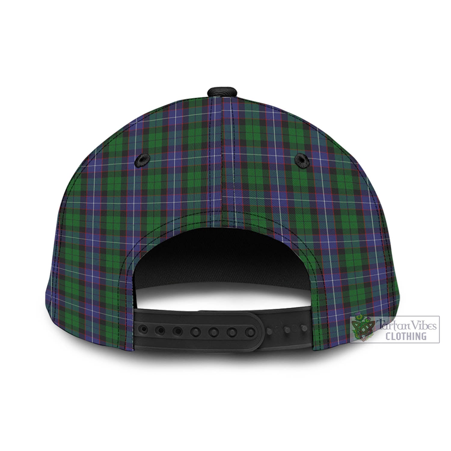 Tartan Vibes Clothing Galbraith Tartan Classic Cap with Family Crest In Me Style