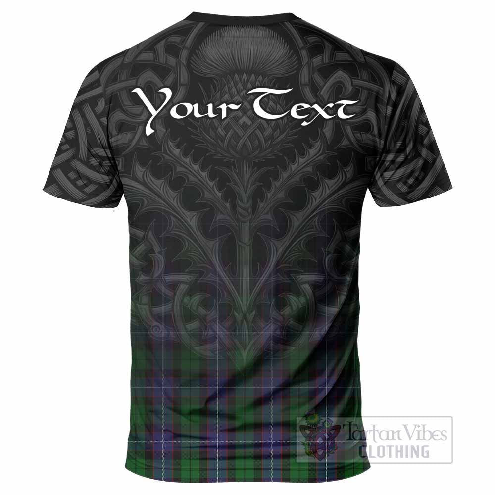 Tartan Vibes Clothing Galbraith Tartan T-Shirt with Family Crest Celtic Thistle Vibes