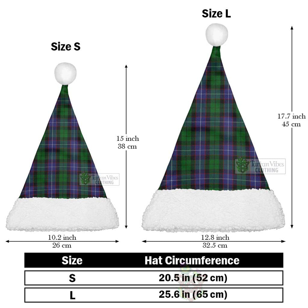 Tartan Vibes Clothing Galbraith Tartan Christmas Santa Hats