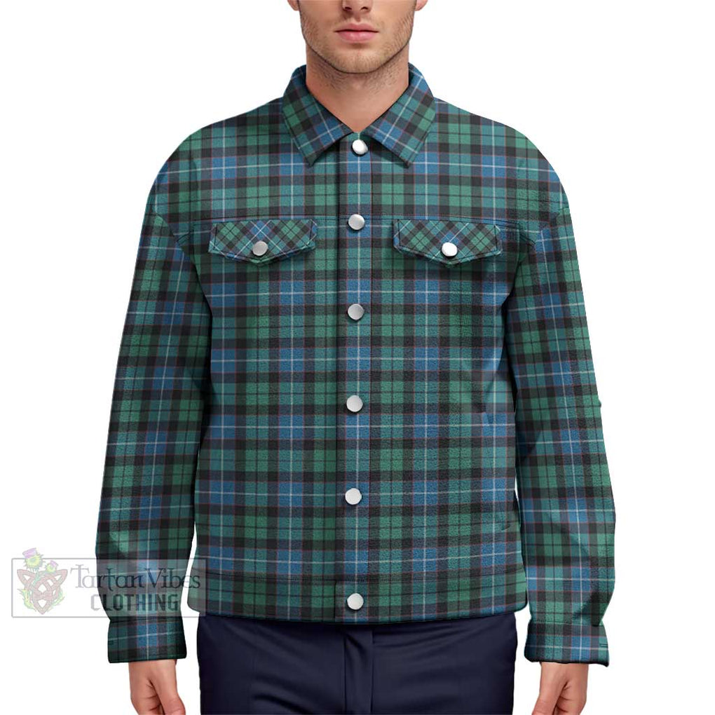 Galbraith Ancient Tartan Unisex Lapel Cotton Jacket Unisex - Tartan Vibes Clothing