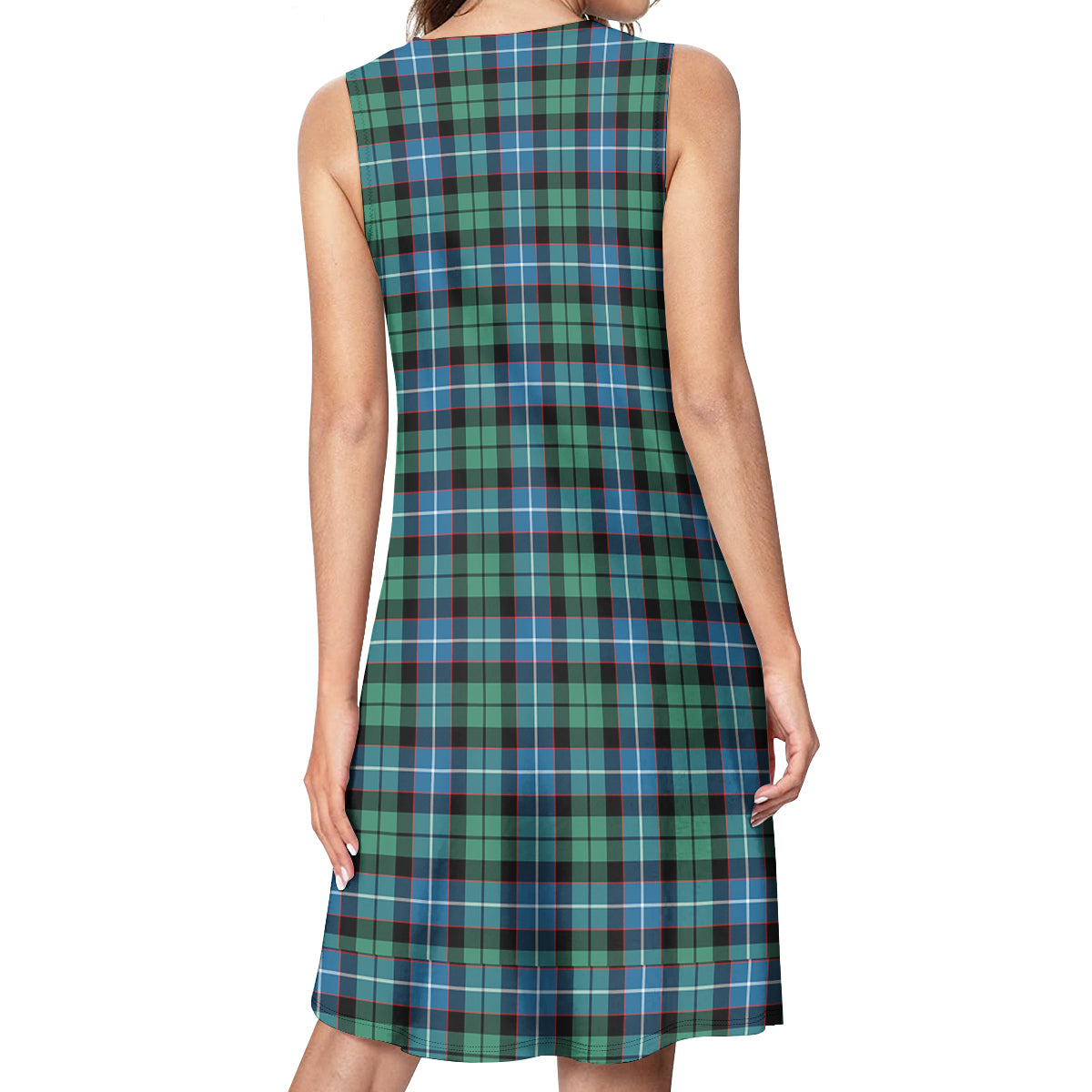 Galbraith Ancient Tartan Womens Casual Dresses - Tartanvibesclothing