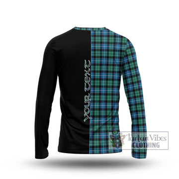 Galbraith Ancient Tartan Long Sleeve T-Shirt with Family Crest and Half Of Me Style