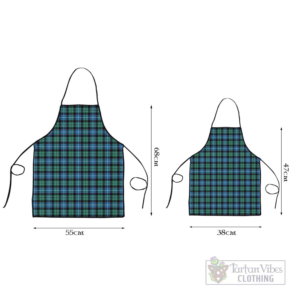 Galbraith Ancient Tartan Apron Black L 55x68 cm - Tartan Vibes Clothing